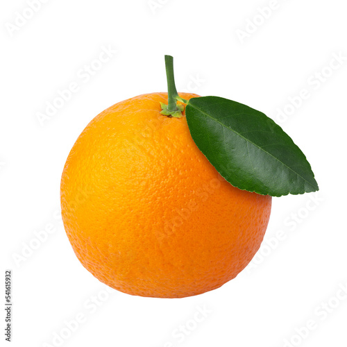 fresh orange fruit isolated on a transparent background