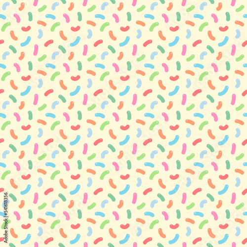 Jelly candy wrapper pattern