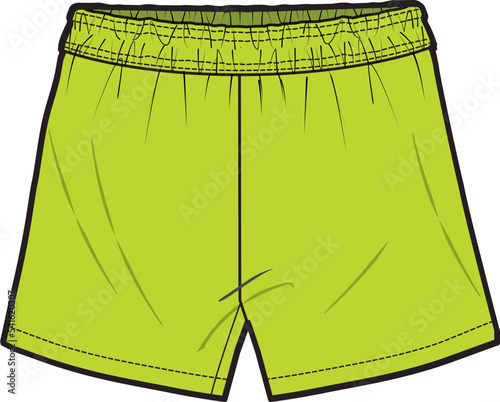BOXER LOOSE, PAPER BAG AND SPORTY SHORTS FOR MEN AND BOYS VECTOR