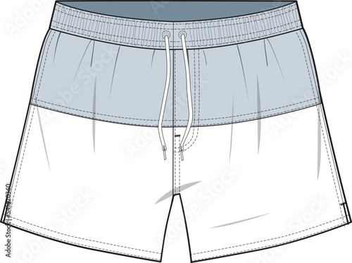 BOXER LOOSE, PAPER BAG AND SPORTY SHORTS FOR MEN AND BOYS VECTOR