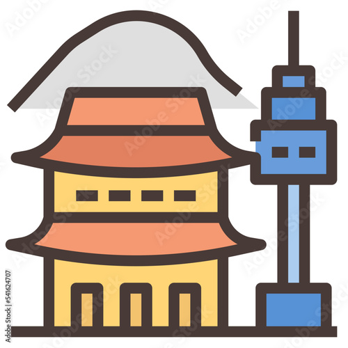 tourist attractions icon