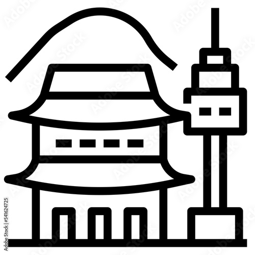 tourist attractions icon