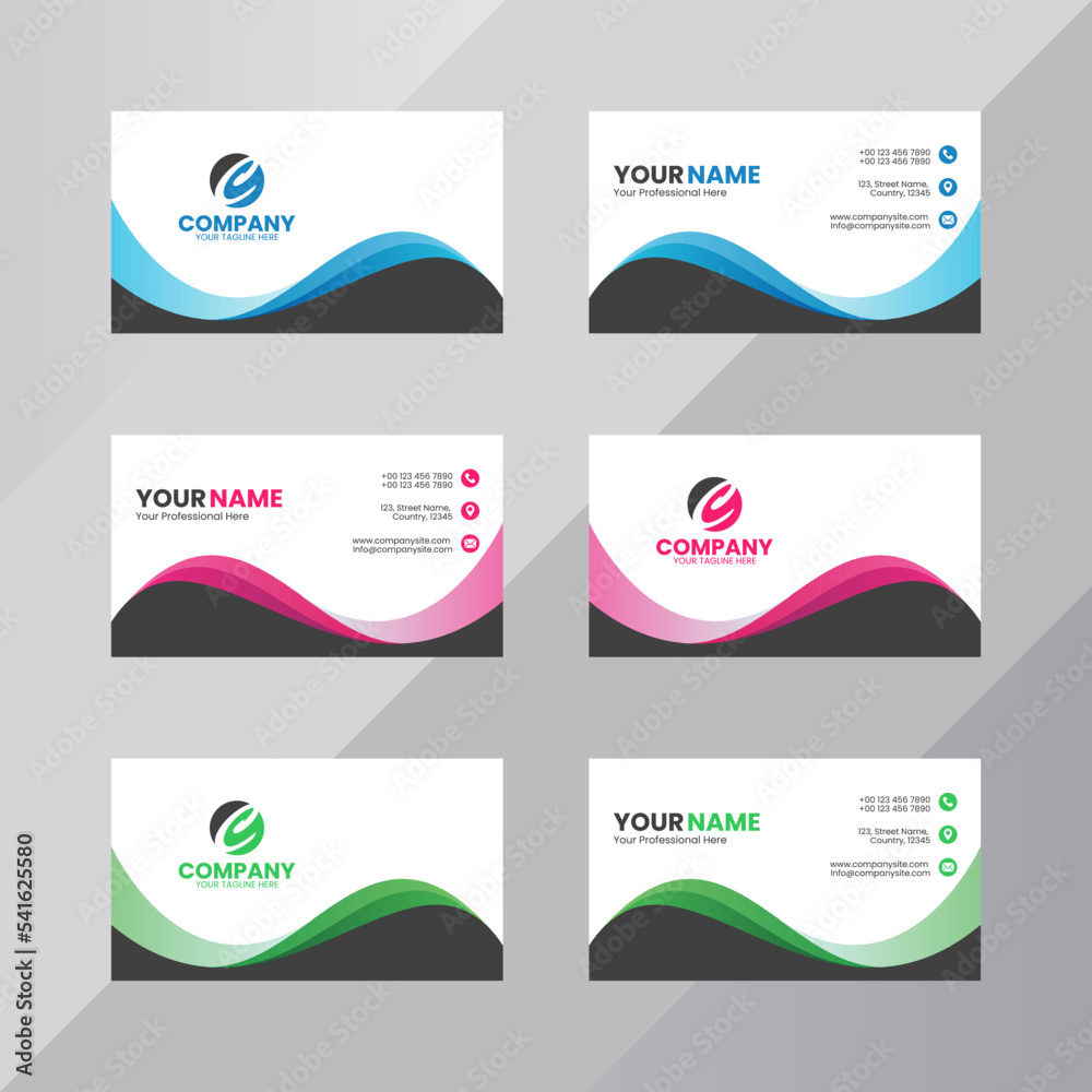 Modern Business Card Template Modern Business Card Template