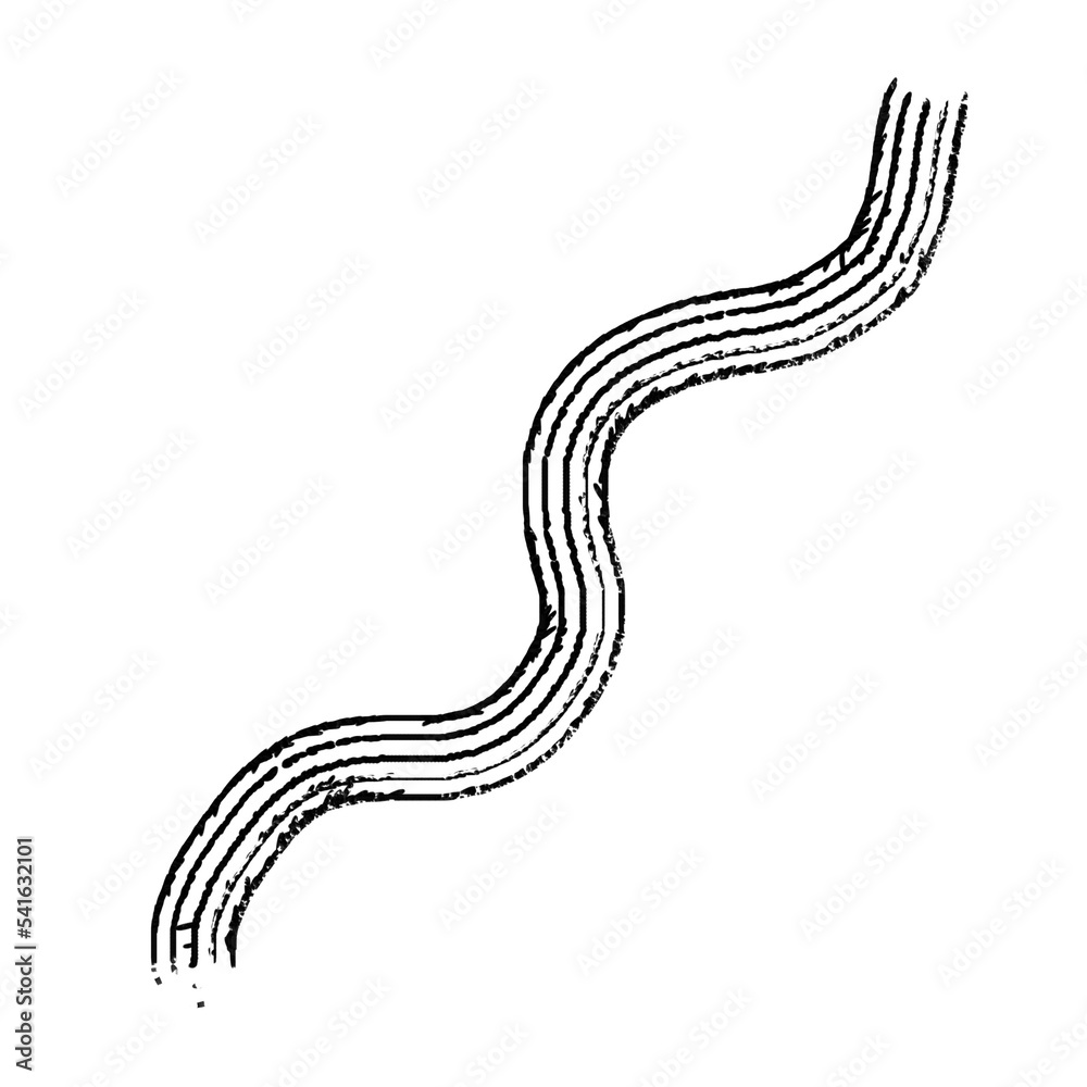 Fototapeta premium Abstract Shape Line Design Element