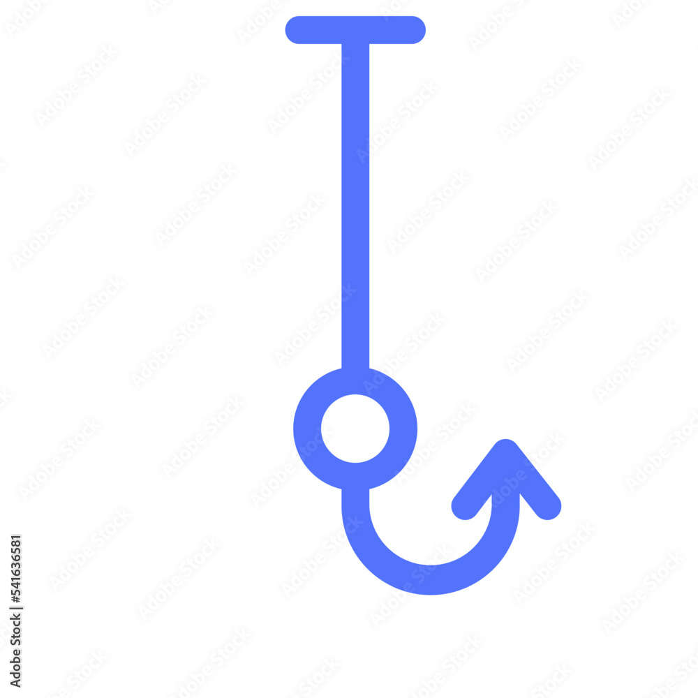 fishhook fishing hook line icon fishhook fishing hook line icon