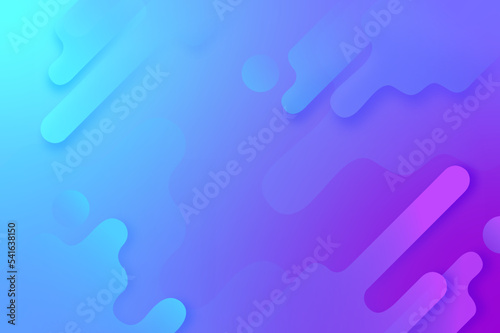 Gradient shapes background