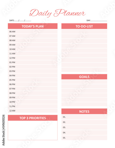 Daily-Planner-Agenda-2023 (ID: 541638326)