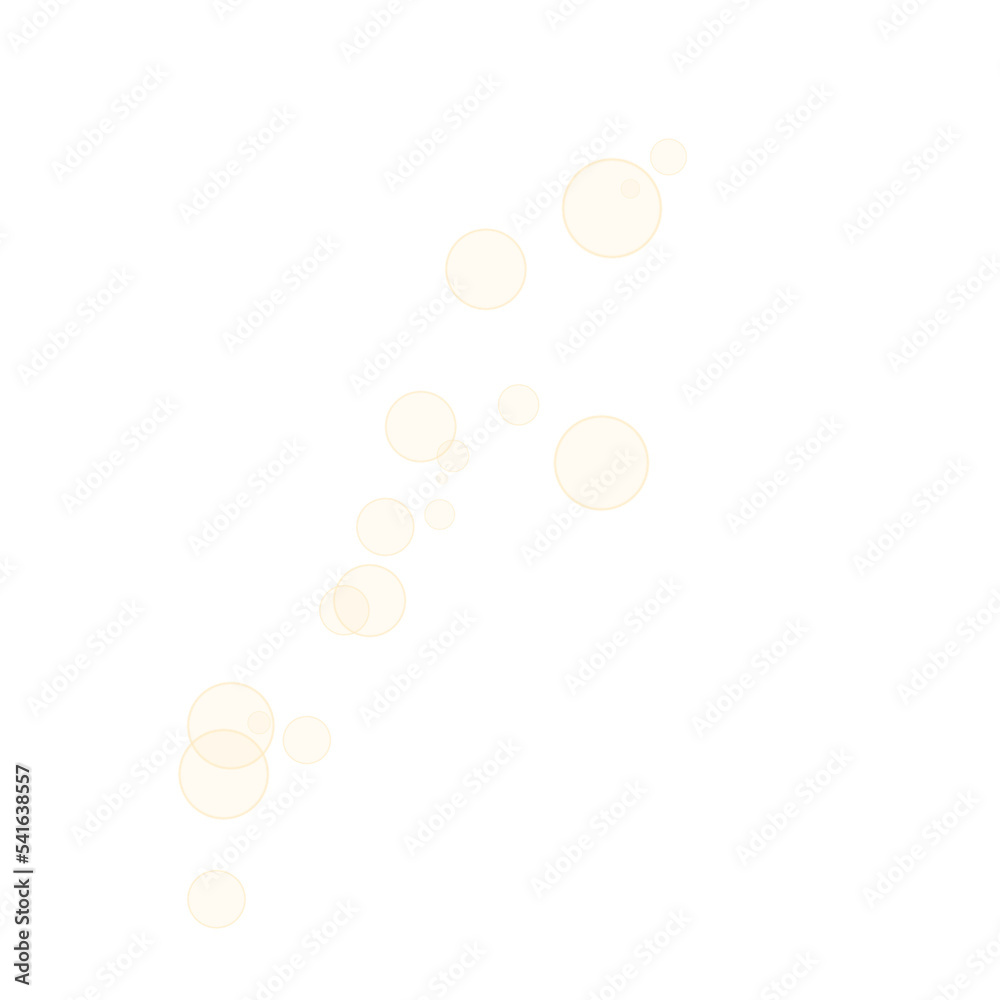 Bubbles Shape Decoration Element Bubbles Shape Decoration Element