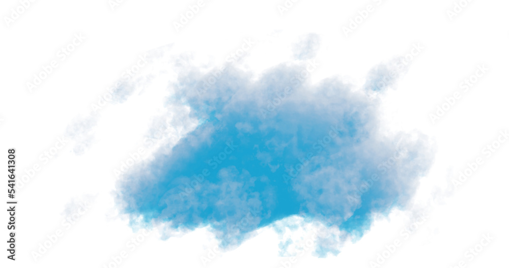 Realistic fluffy dense clouds on atransparent png Background. Element for your creativity	
