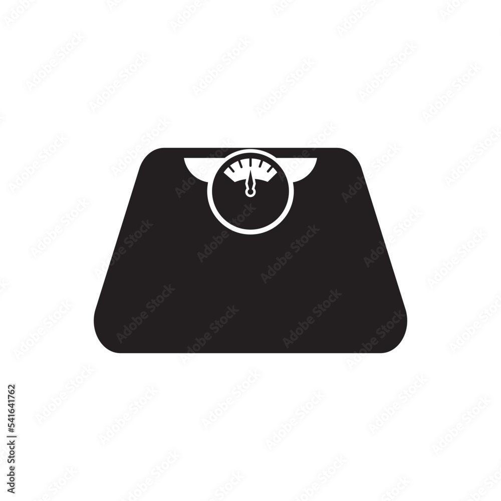 weighing vector icon illustration template weighing vector icon illustration template