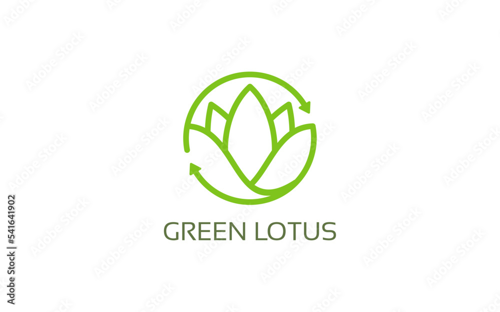 green lotus spa and beauty logo design templates green lotus spa and beauty logo design templates