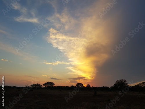 Sunset clouds