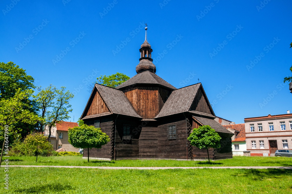 Church of St. Fabian and St. Sebastian. Krotoszyn, Greater Poland Voivodeship, Poland.
