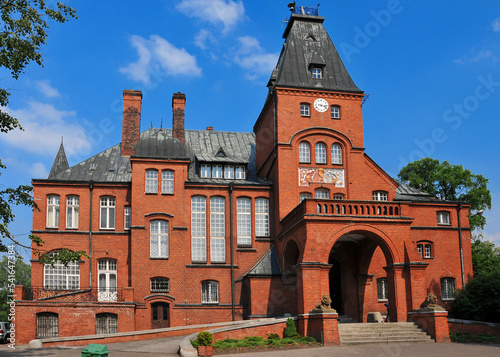 Palace in Kobylniki, Kuyavian-Pomeranian Voivodeship, Poland.