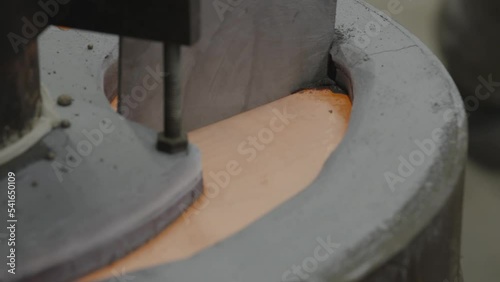 Melting metal in a steel mill