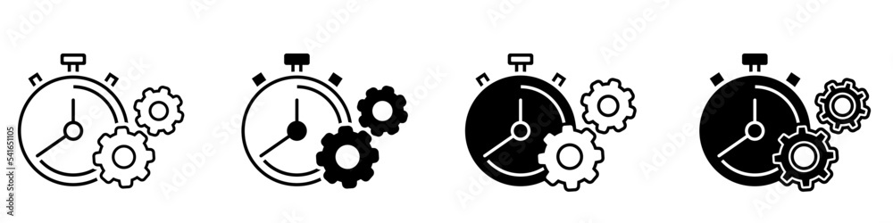 Time management icon vector set. deadline illustration sign collection. timeline symbol or logo. Time management icon vector set. deadline illustration sign collection. timeline symbol or logo.