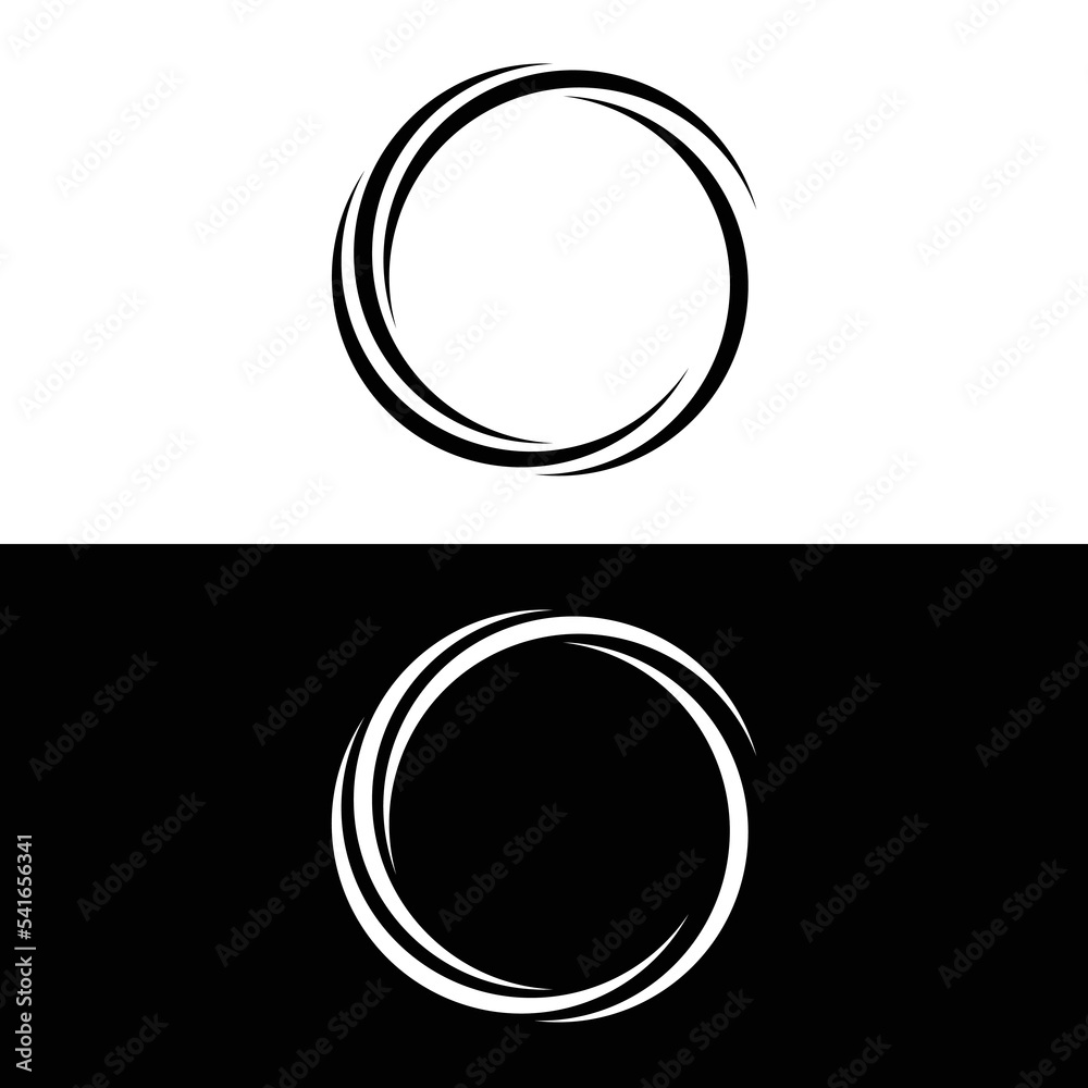 Circle vector logo template design Circle vector logo template design