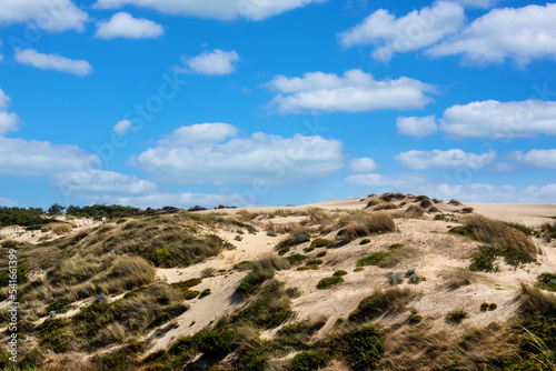 Guincho beach sand dunes