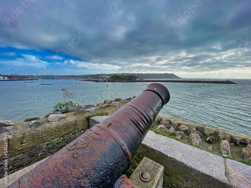 Hoe Canons in Plymouth, England photo