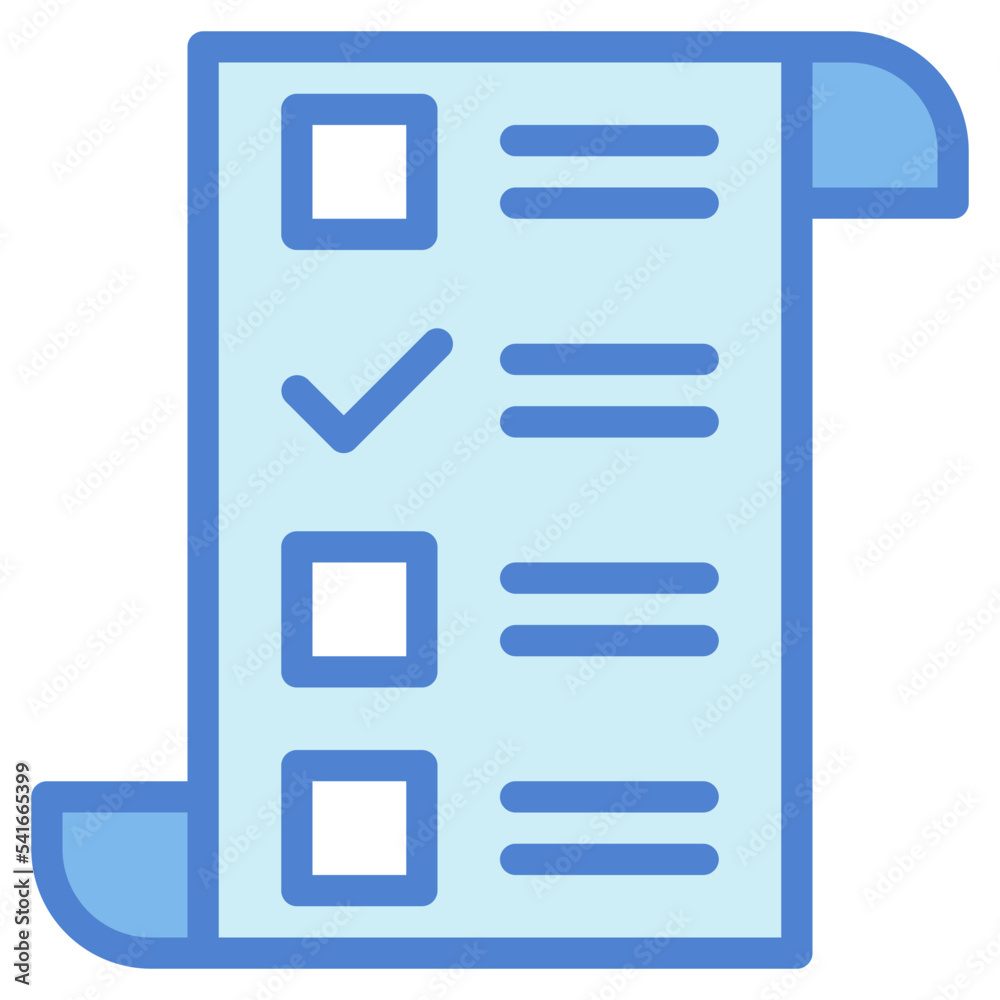 checklist two tone icon style checklist two tone icon style