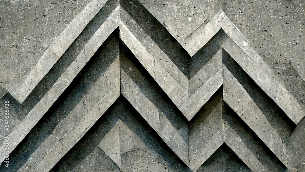 Beautiful mesmerize patterns made of concrete , texture background
