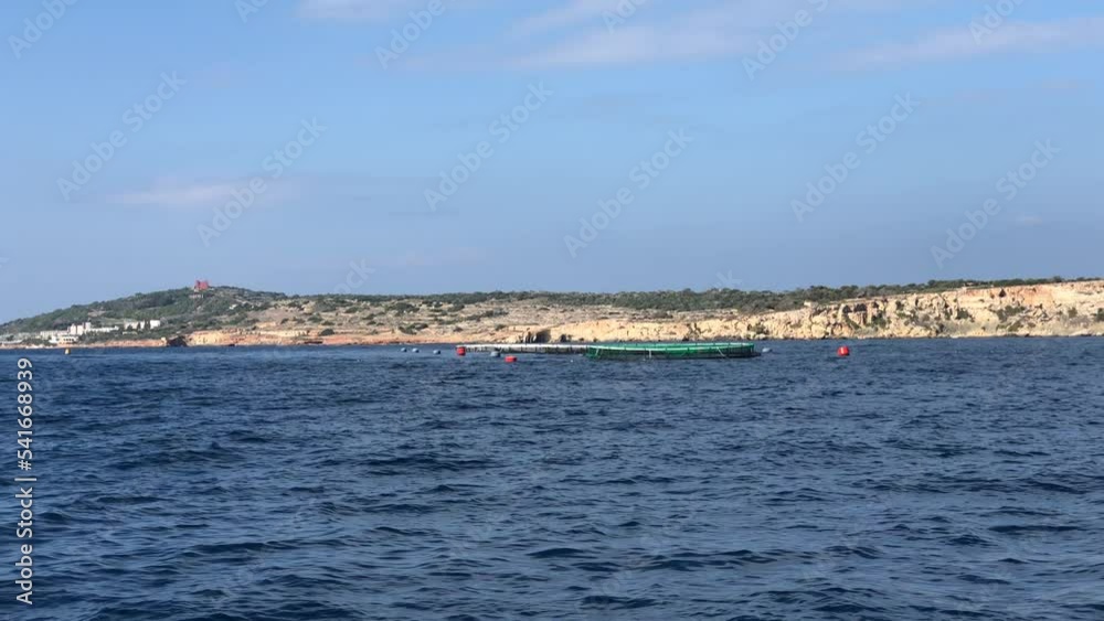 fisherman in ocean open sea water catching seafood fisherman in ocean open sea water catching seafood