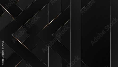 Black and gold background
