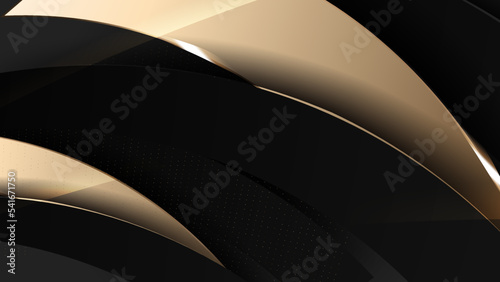 Black and gold background