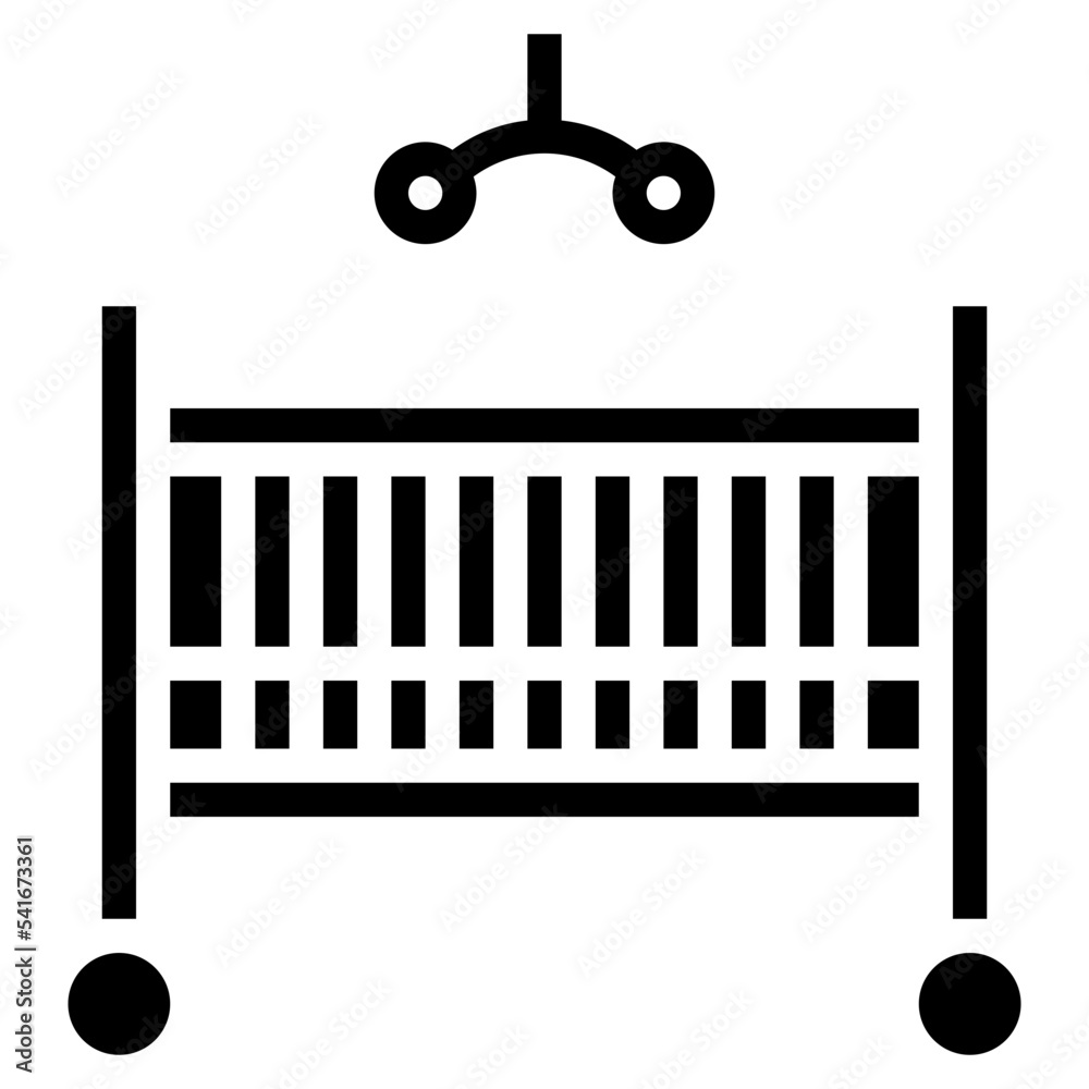 crib glyph icon style