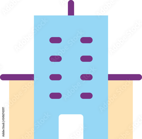UI icons Medicine flat color vector