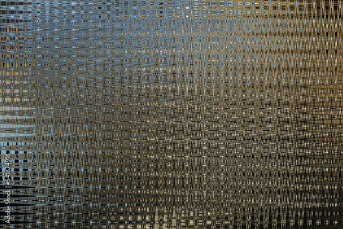Abstract zigzag  pattern background with waves in gray, blue and black tones. Artistic image processing created by travel photo. Beautiful multicolor pattern for any design. Background image