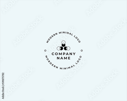Vintage frame logo. Antique label. Suitable for tattoo studio, barber shop, whiskey label, wine, beer, brewing, salon, shop, signage.