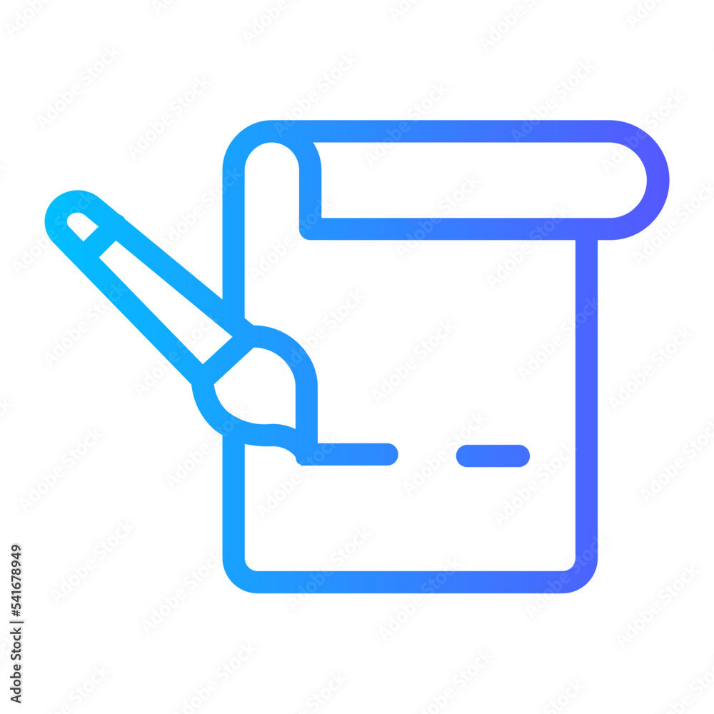 Line Flaticon gradient icon