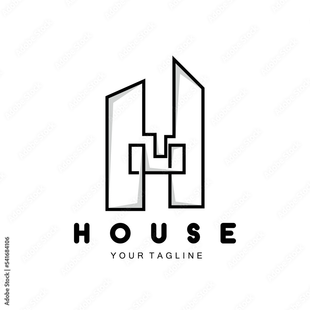 Home Design Logo, Building Logo, Property And Construction Company Icon Home Design Logo, Building Logo, Property And Construction Company Icon