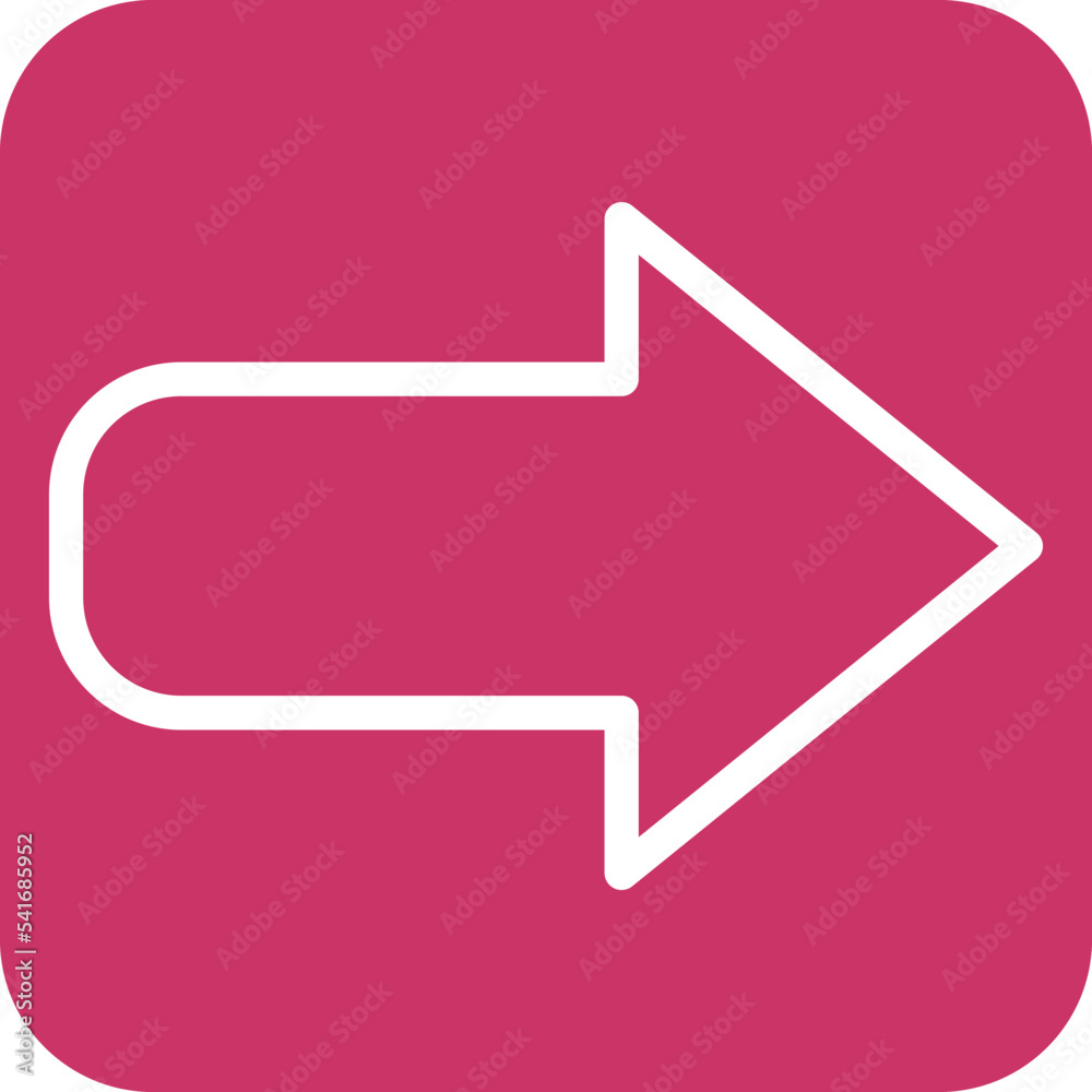 Right Arrow Icon Style