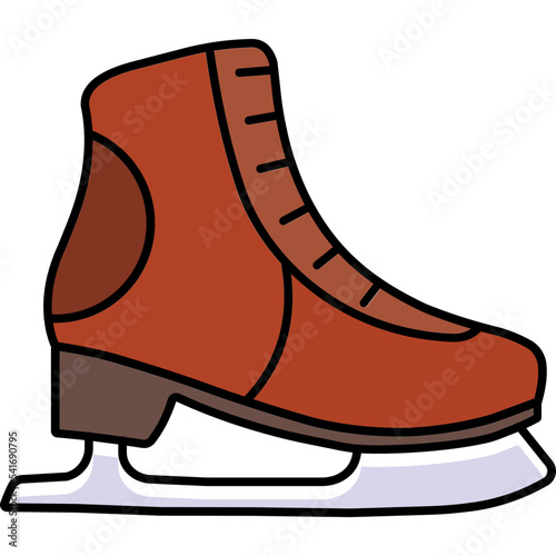 Ice Skating Which Can Easily Modify Or Edit
