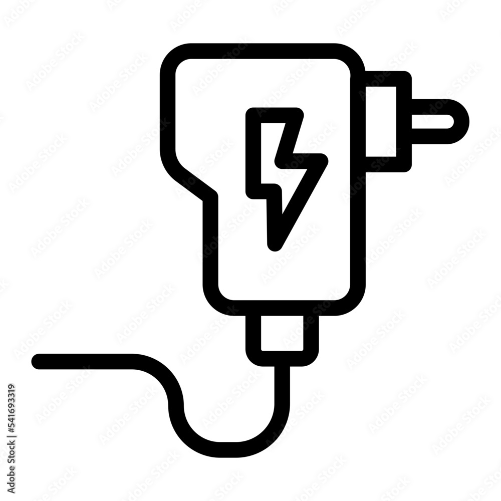 adapter line icon adapter line icon