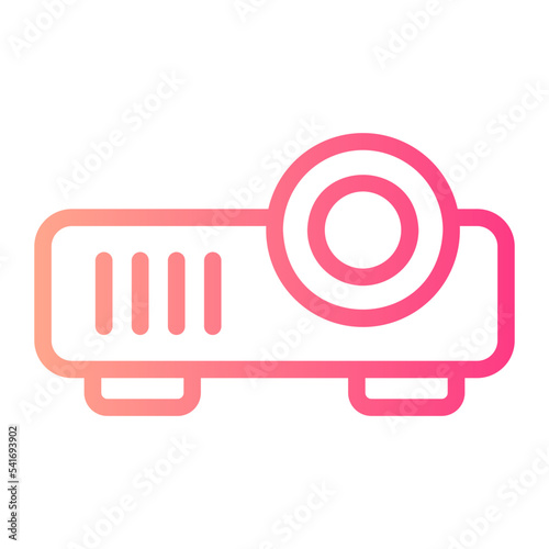 projector gradient icon