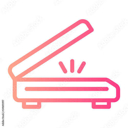 scanner gradient icon