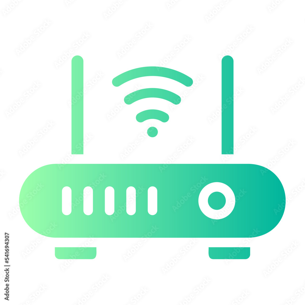 wifi gradient icon