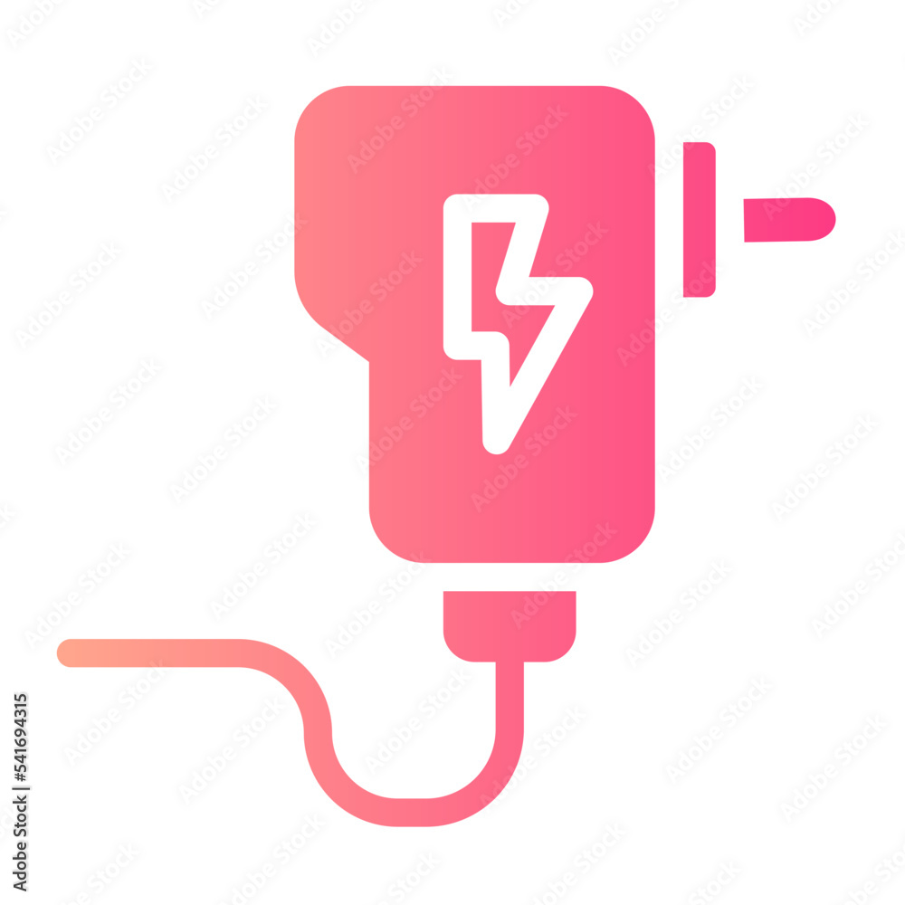adapter gradient icon adapter gradient icon