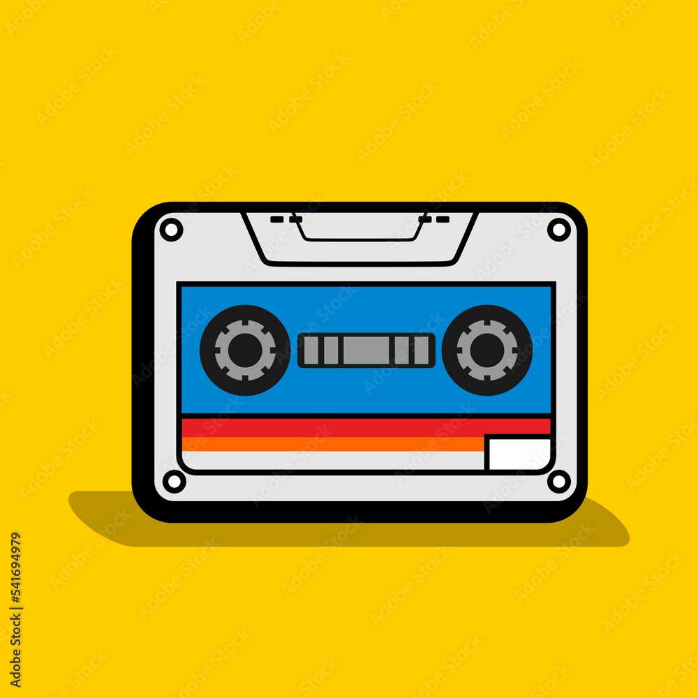 audio cassette tape vector audio cassette tape vector