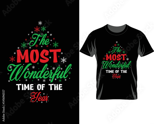 Christmas quotes t shirt design vector