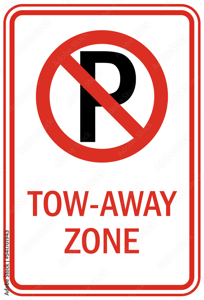 parking sign and labels tow away zone no parking violator will be ticketed, fine, booted and tow away set parking sign and labels tow away zone no parking violator will be ticketed, fine, booted and tow away set