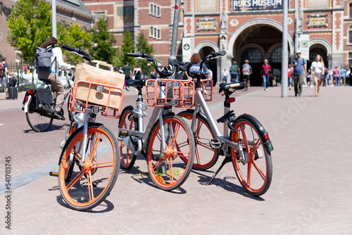 bikes in the city