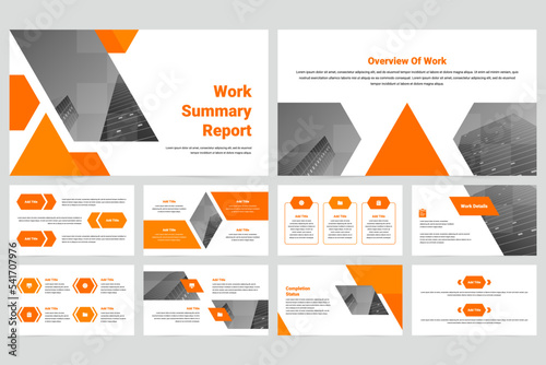 Business Work Summary Report Presentation