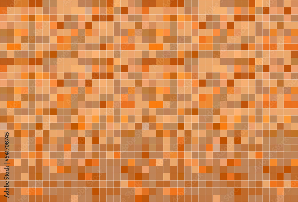 Fototapeta premium Abstract geometric pixel mosaic background.