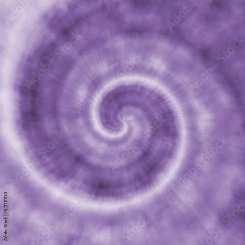 Tie dye pattern abstract background, Fashionable Pastel Textile Watercolour. Violet monotone Artistic Circle. Magic Fantasy Dirty Painting. Sad,gloomy feel.
