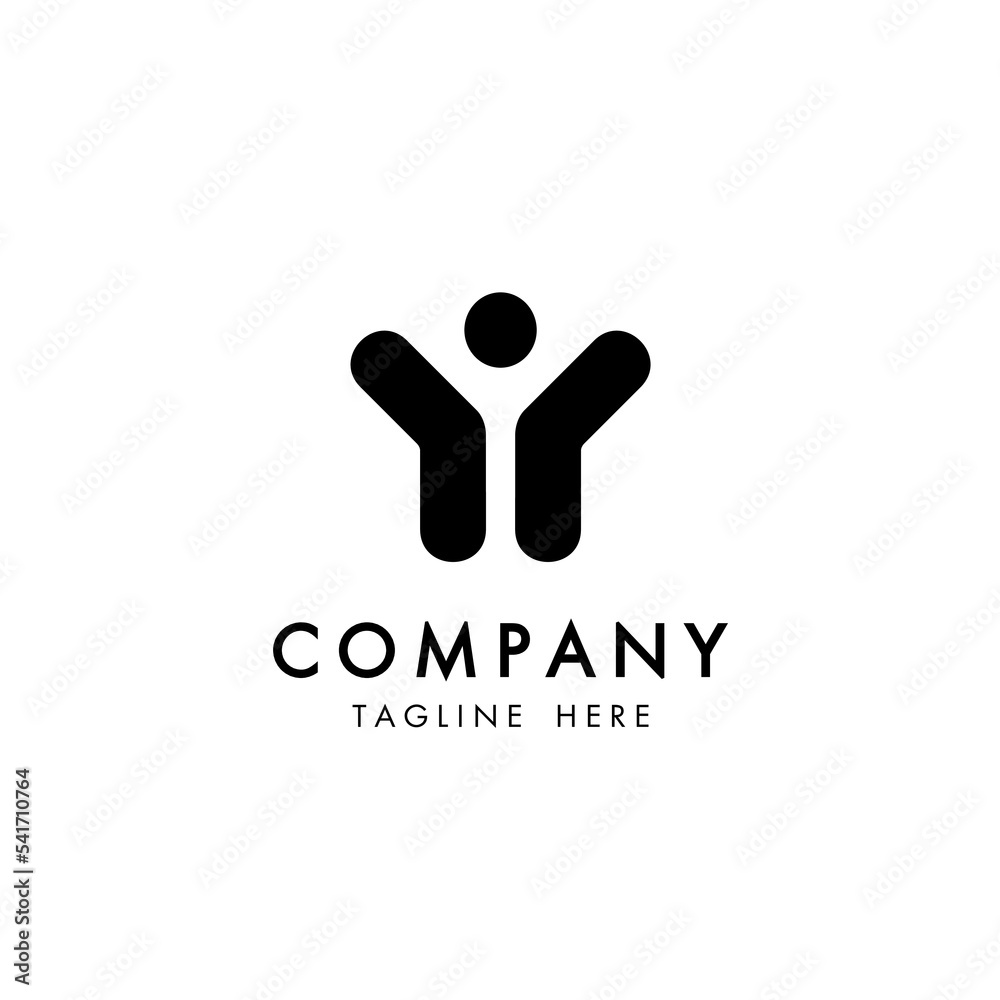 Abstract logos. Geometric abstract logos. Icon design.
