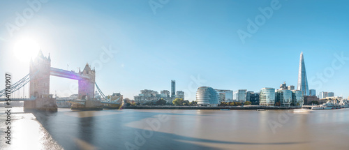 London panoramic cityscape